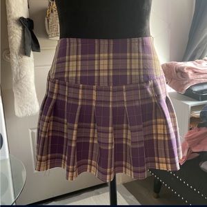 Dollskill purple mini skirt in perfect condition